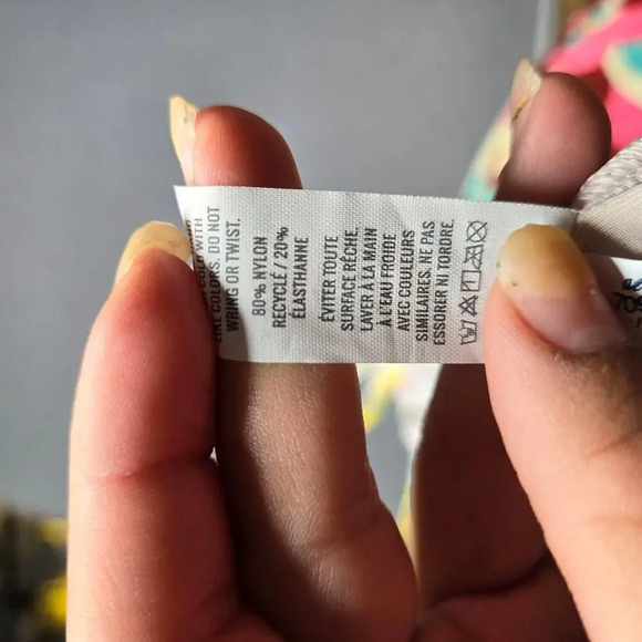 Aerie Printed Ruffle Keyhole One Piece Floral Swimsuit - Picture 10 of 10